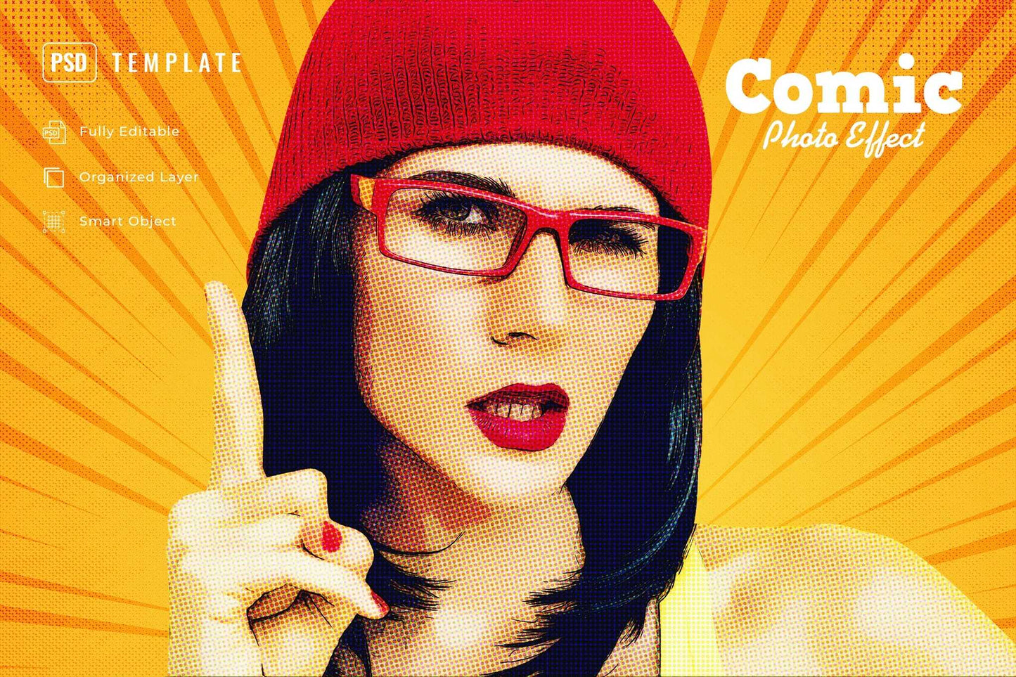 29 Comic Photoshop Templates Collection - Photoboto