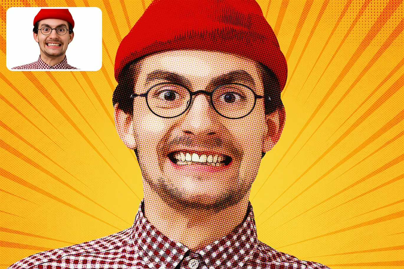 29 Comic Photoshop Templates Collection - Photoboto