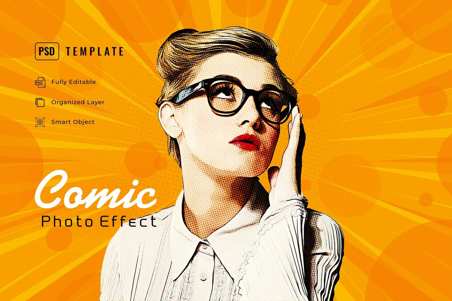 29 Comic Photoshop Templates Collection - Photoboto