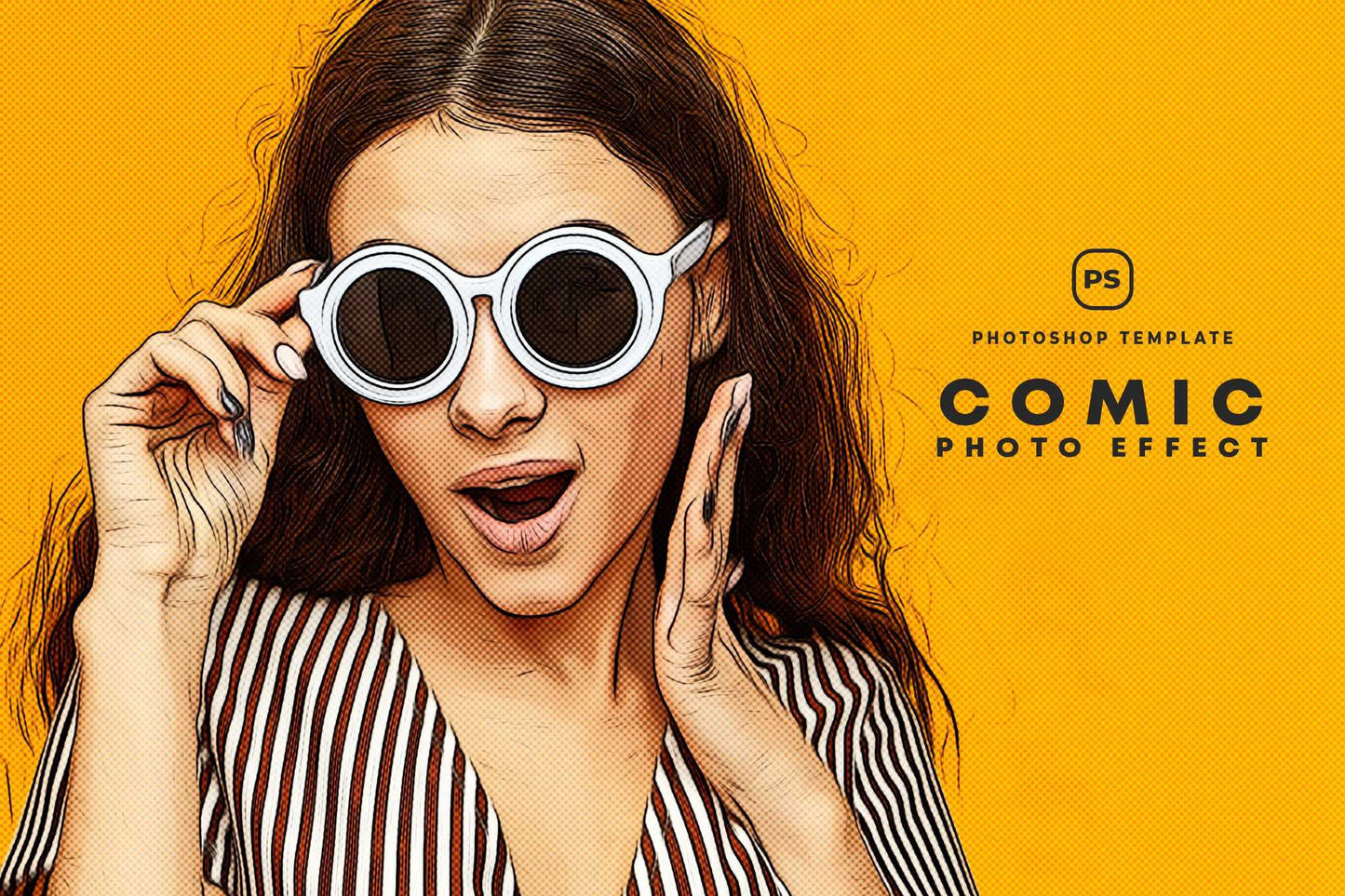 29 Comic Photoshop Templates Collection - Photoboto