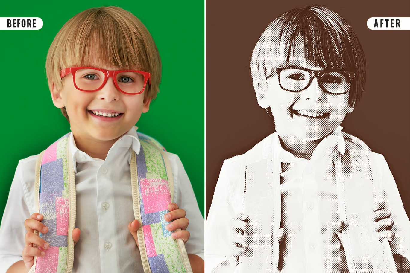 29 Comic Photoshop Templates Collection - Photoboto