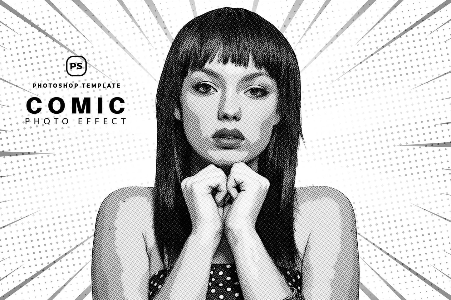 29 Comic Photoshop Templates Collection - Photoboto