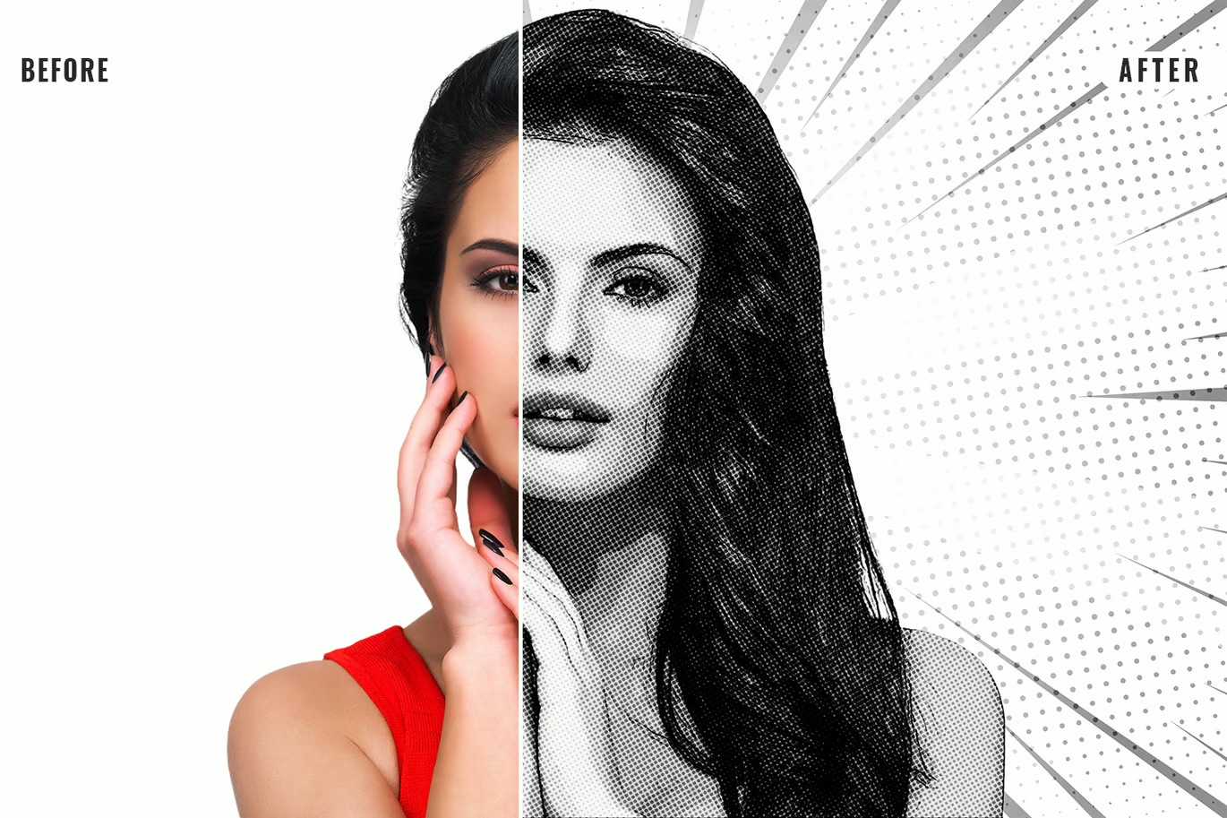 29 Comic Photoshop Templates Collection - Photoboto