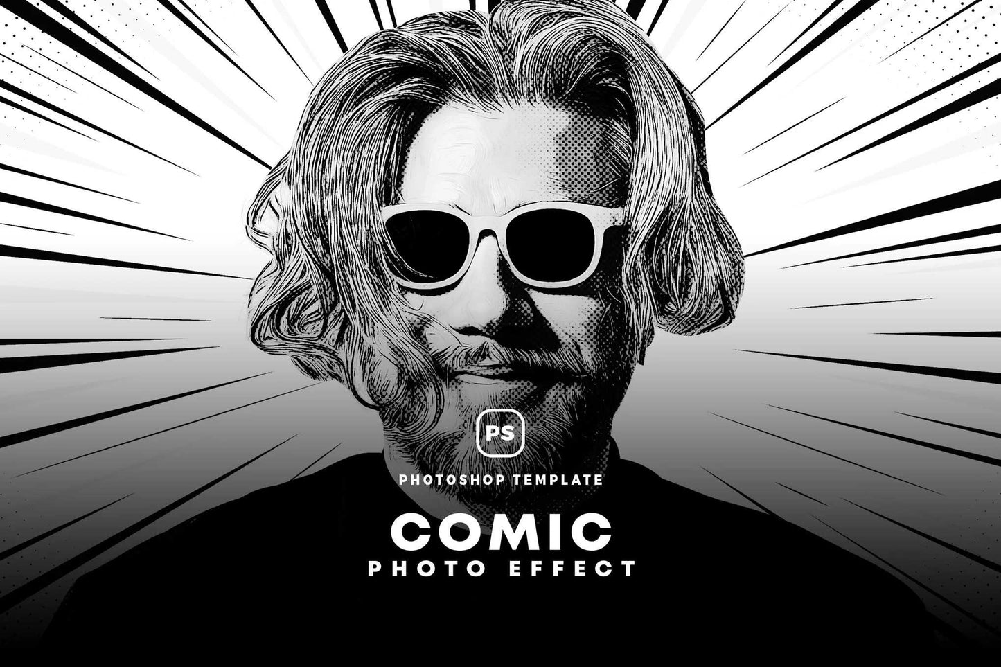 29 Comic Photoshop Templates Collection - Photoboto