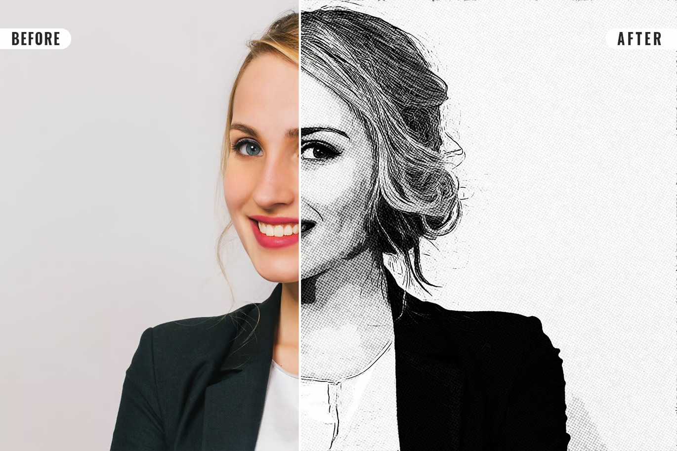 29 Comic Photoshop Templates Collection - Photoboto