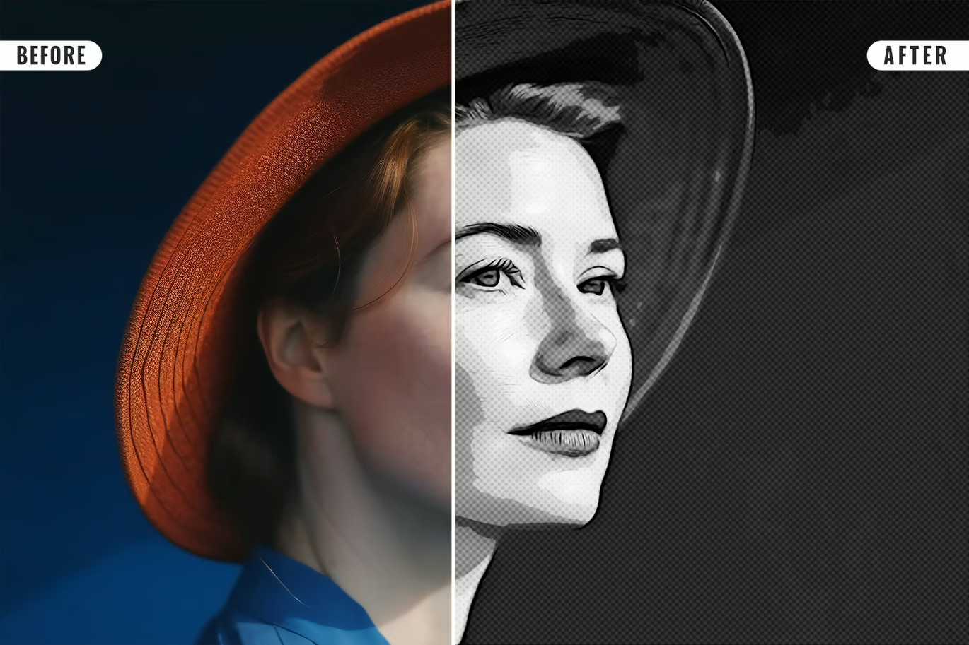 29 Comic Photoshop Templates Collection - Photoboto