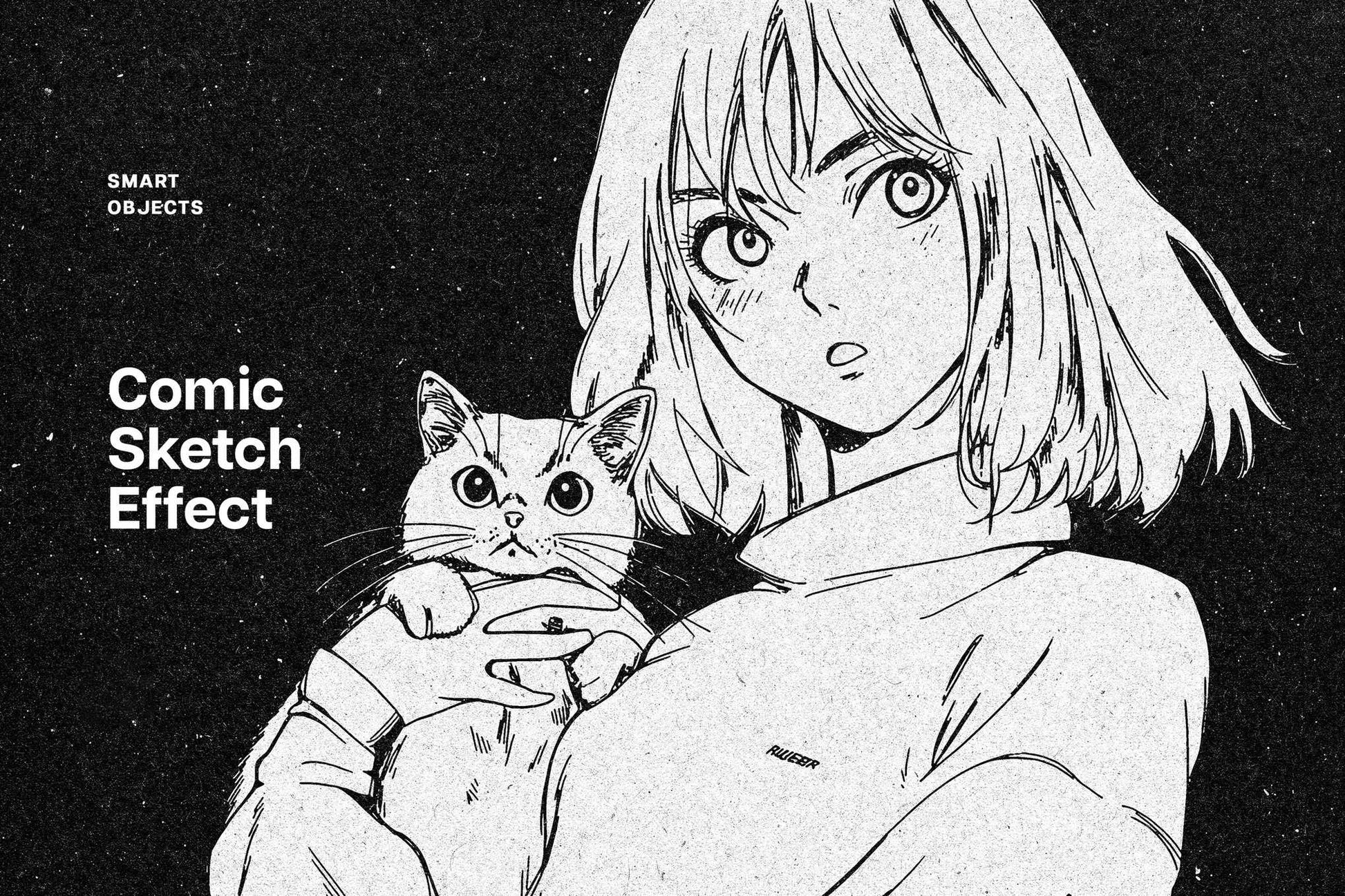 22 Sketch & Paint Photoshop Effects Bundle - Photoboto