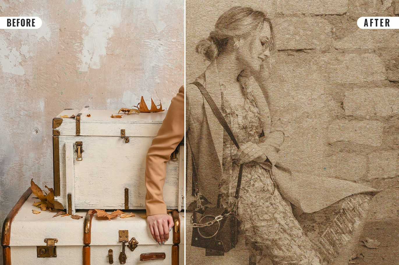 26 Mix Media Photoshop Templates Bundle - Photoboto