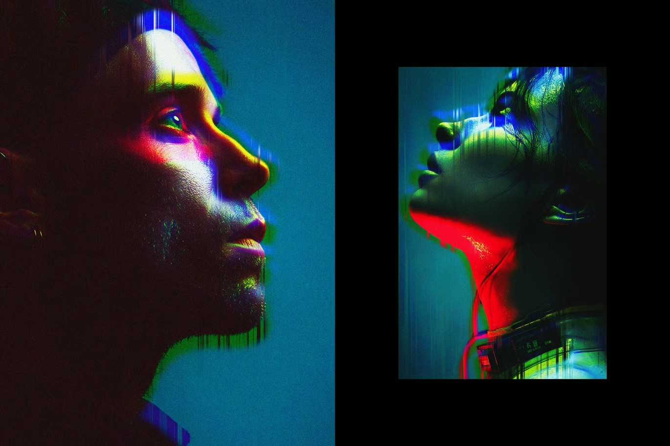 23-In-1 Cyber Tech Photoshop Effects Bundle - Photoboto