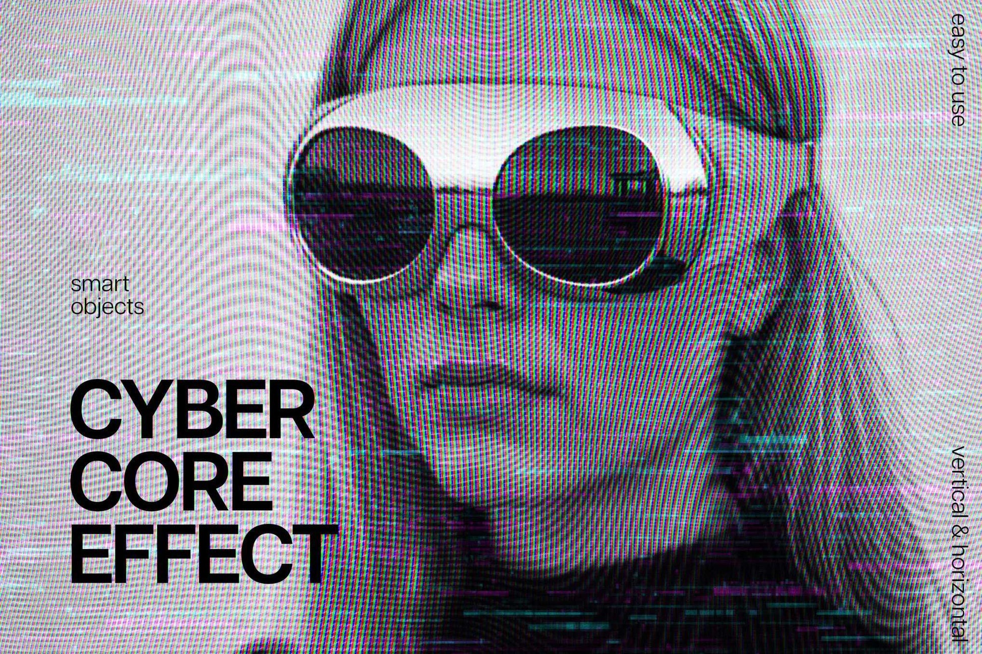 23-In-1 Cyber Tech Photoshop Effects Bundle - Photoboto