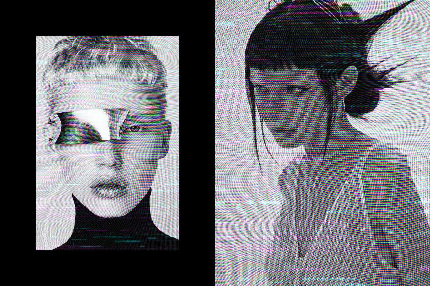 23-In-1 Cyber Tech Photoshop Effects Bundle - Photoboto