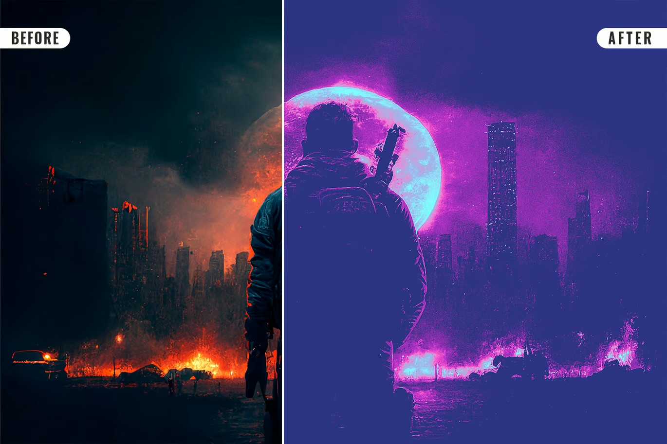 27 Futuristic Photoshop Effects Pack - Photoboto