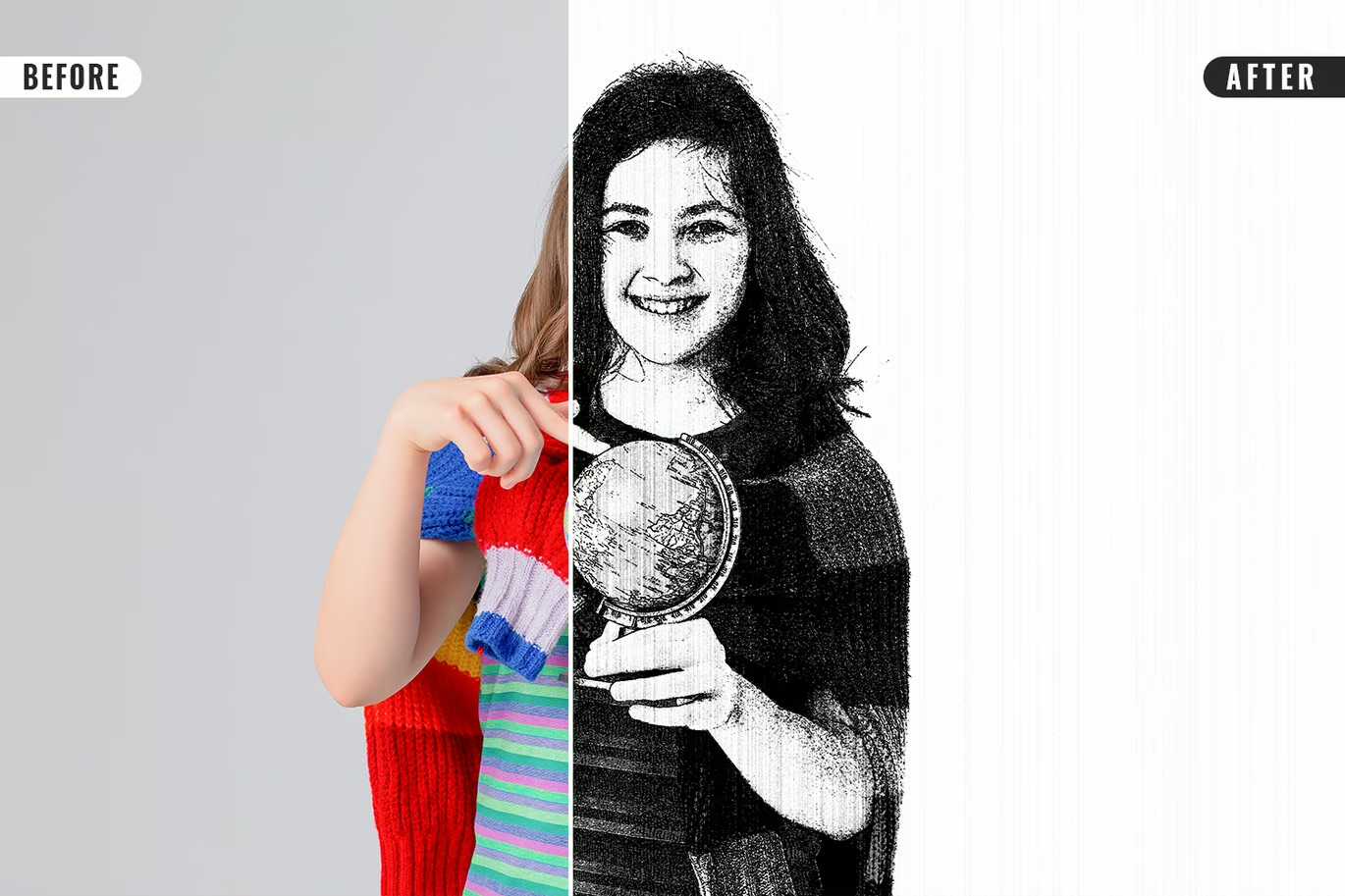 18 Charming Retro Photoshop Templates Bundle - Photoboto