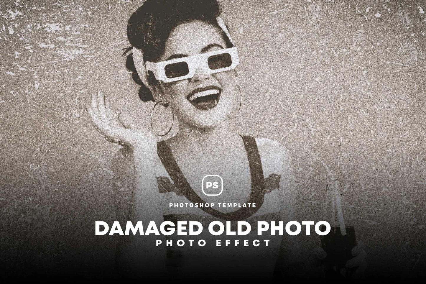 18 Charming Retro Photoshop Templates Bundle - Photoboto
