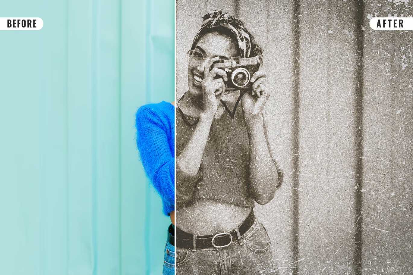 18 Charming Retro Photoshop Templates Bundle - Photoboto