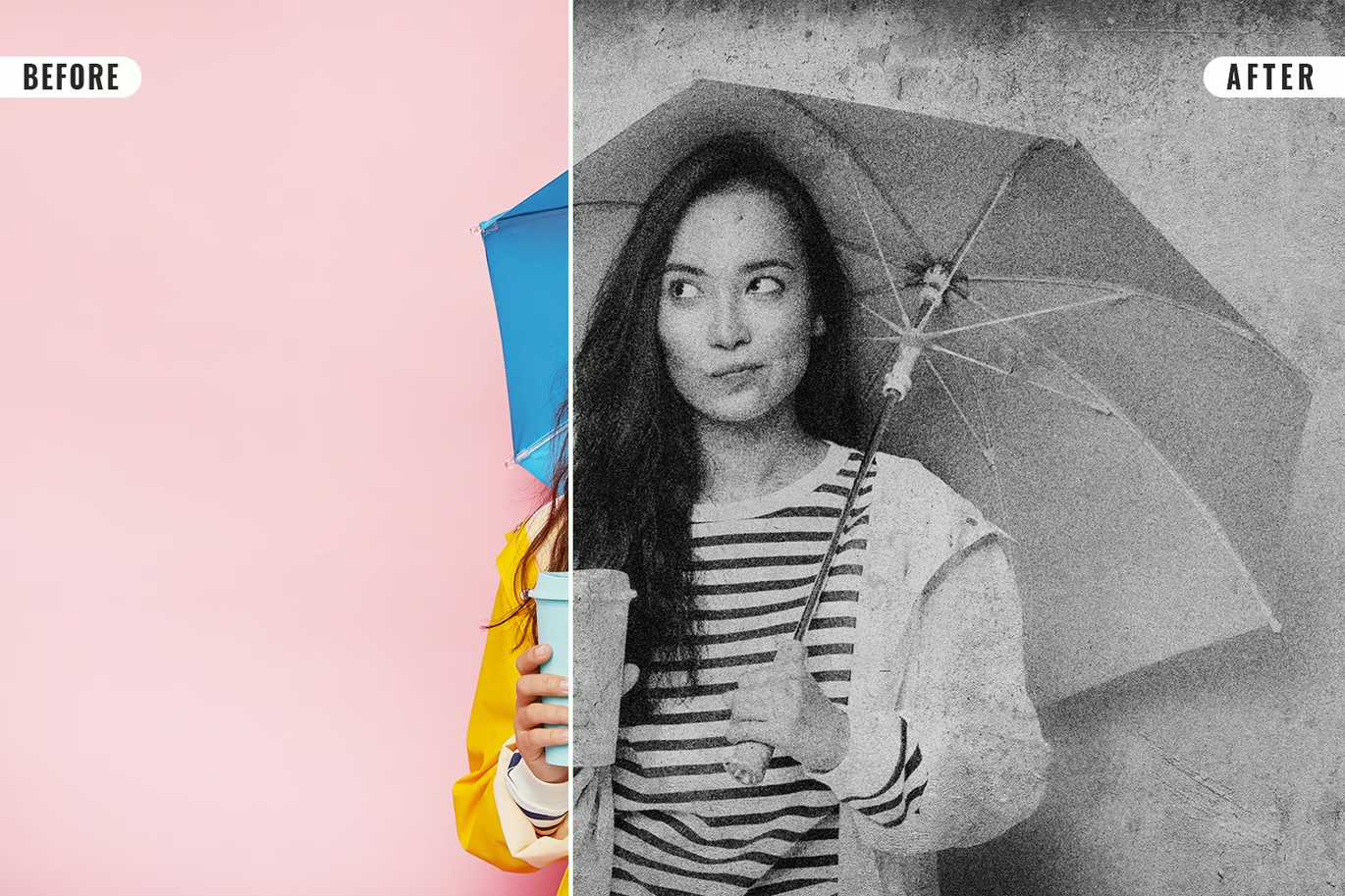 18 Charming Retro Photoshop Templates Bundle - Photoboto