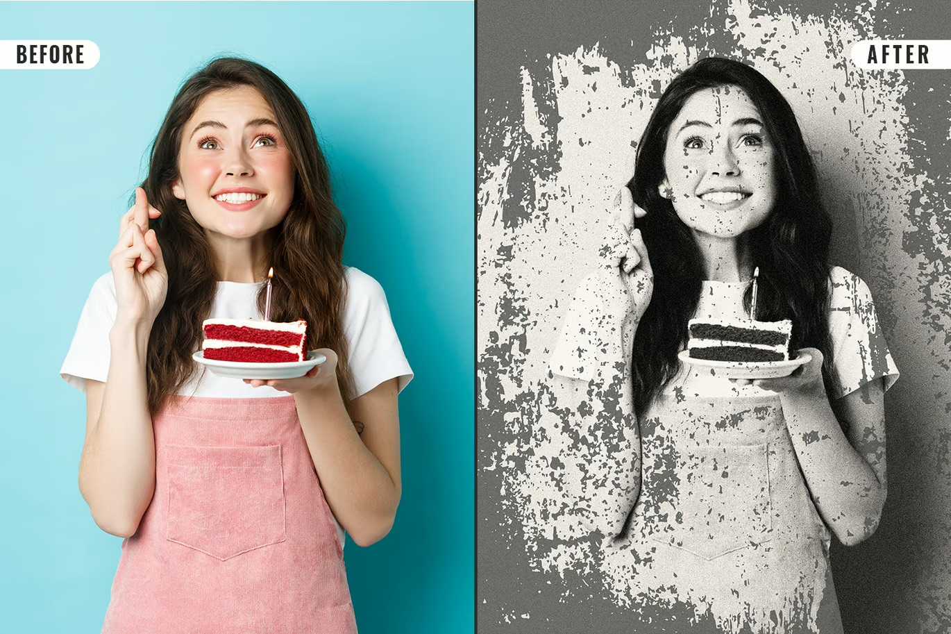 18 Charming Retro Photoshop Templates Bundle - Photoboto