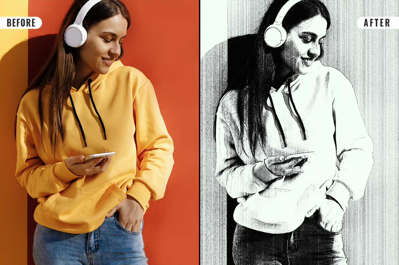 18 Charming Retro Photoshop Templates Bundle - Photoboto