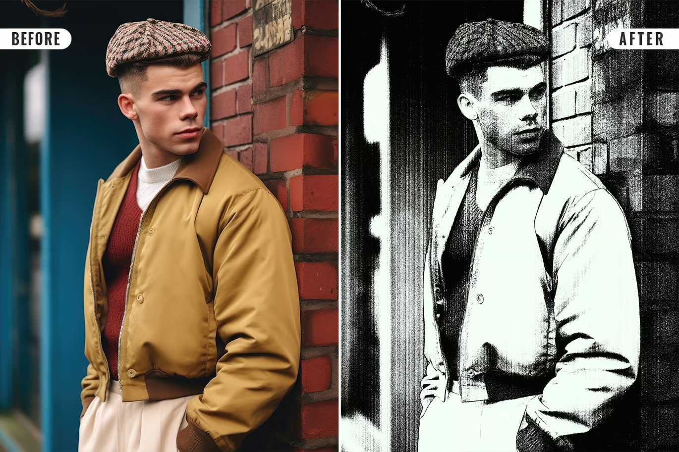 18 Charming Retro Photoshop Templates Bundle - Photoboto