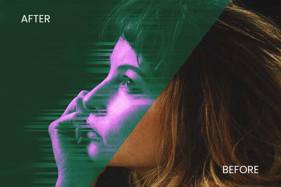 26 Surreal Distortion Photoshop Templates - Photoboto