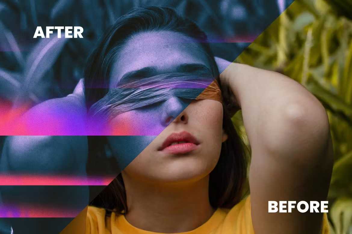 26 Surreal Distortion Photoshop Templates - Photoboto