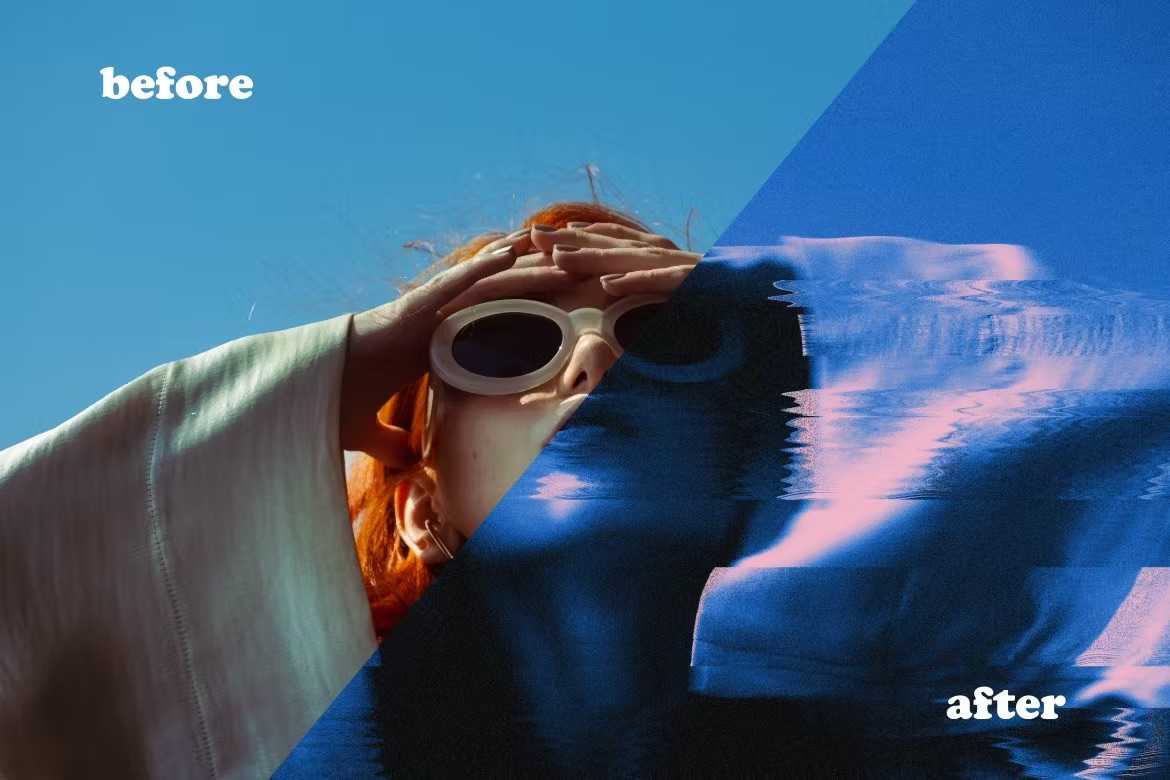 26 Surreal Distortion Photoshop Templates - Photoboto