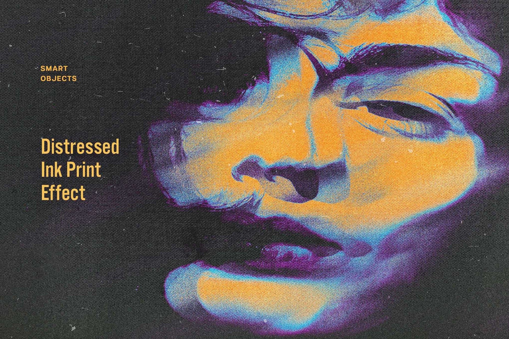 21 Screenprint Photoshop Effects Bundle - Photoboto