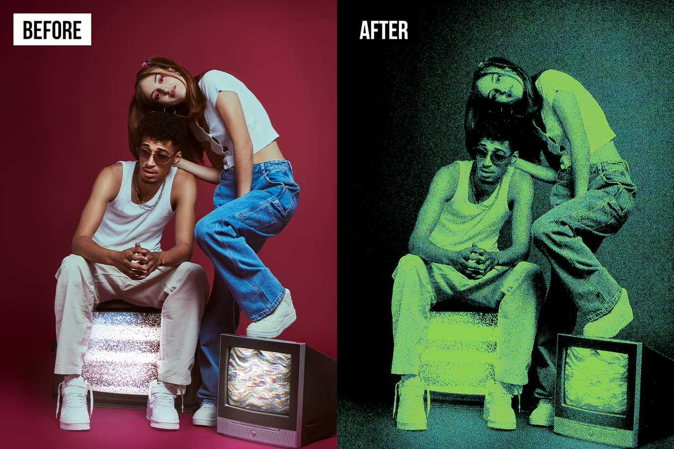 24 Magic FX Photoshop Add-Ons Bundle - Photoboto