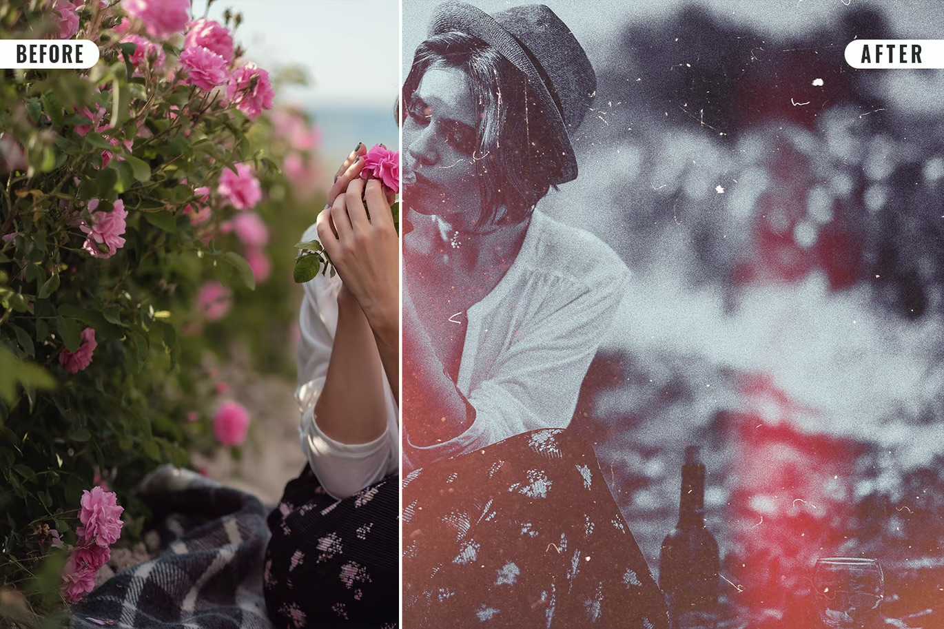 18 Charming Retro Photoshop Templates Bundle - Photoboto