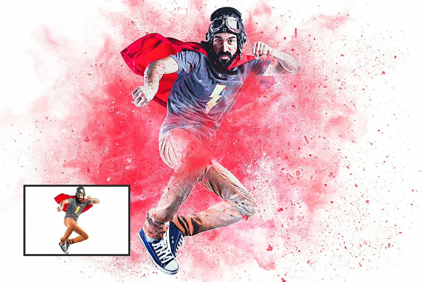 26 Mix Media Photoshop Templates Bundle - Photoboto