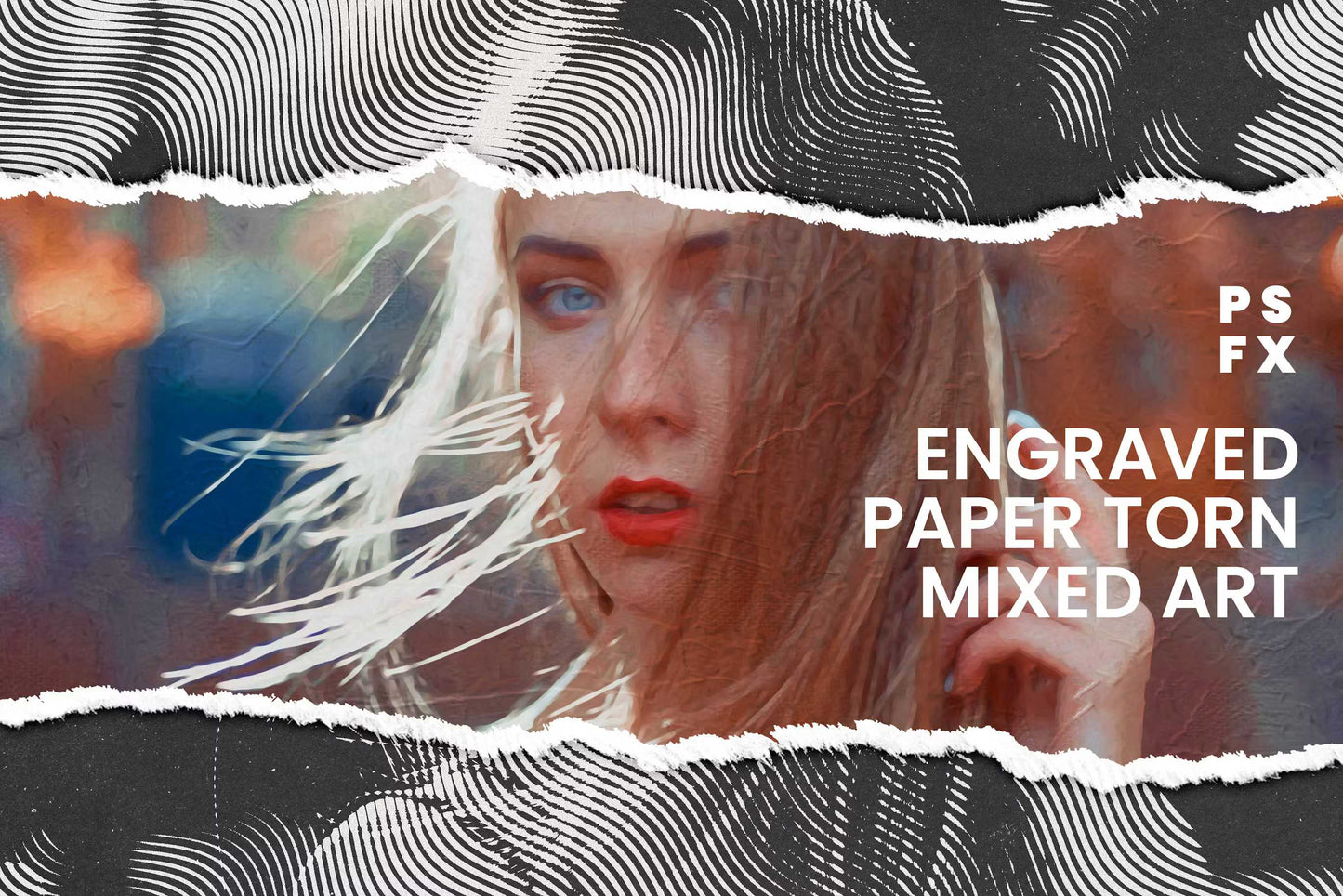 34 Torn Paper Photoshop Templates Bundle - Photoboto