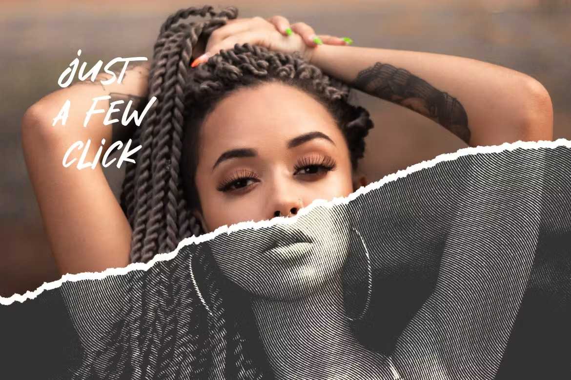 34 Torn Paper Photoshop Templates Bundle - Photoboto