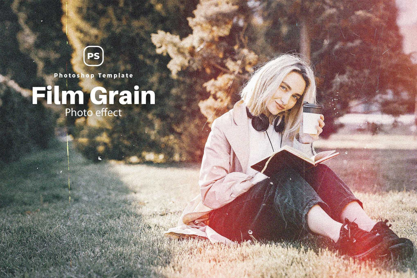 26 Grainy Photoshop Templates Collection - Photoboto