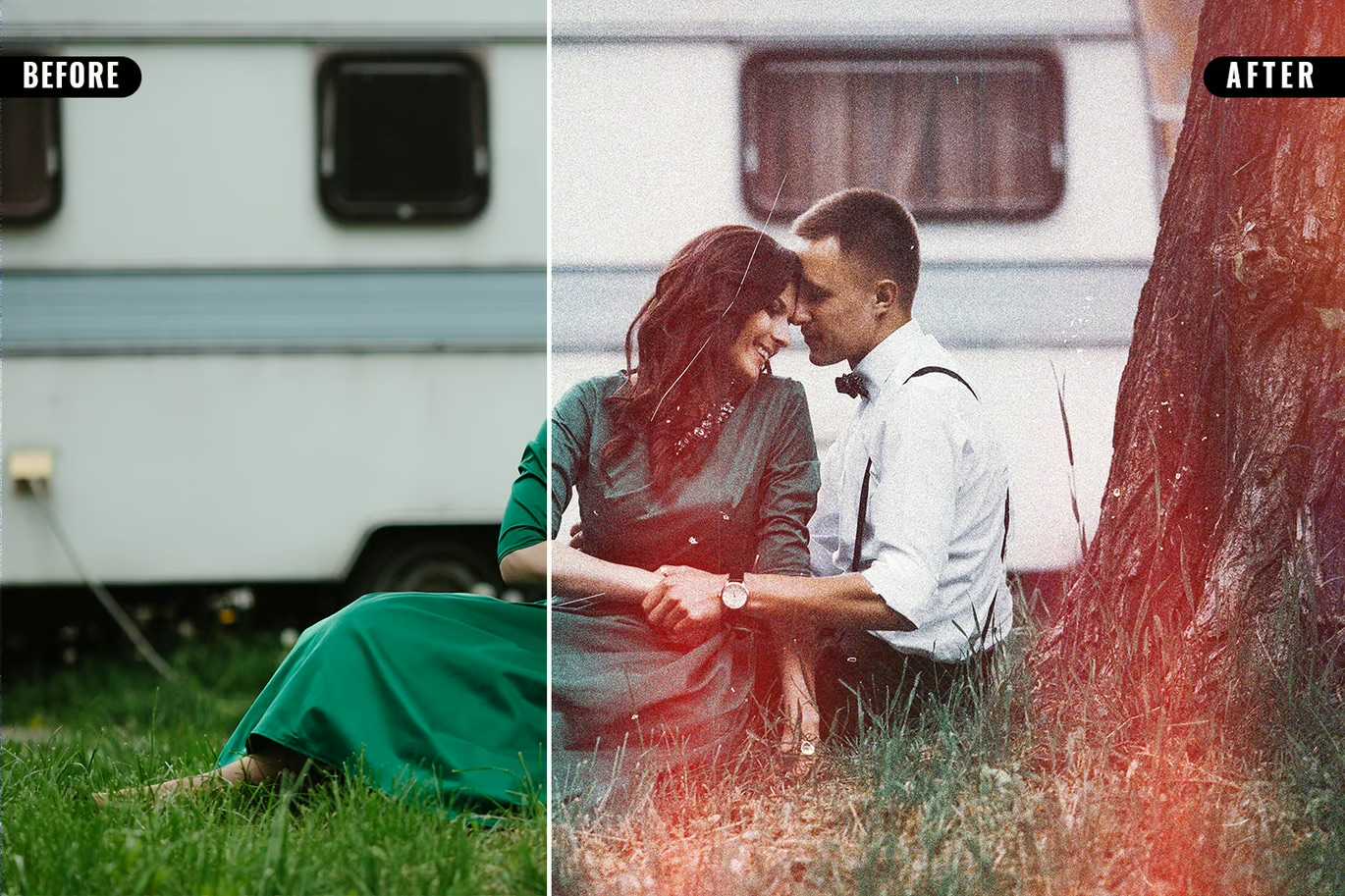 26 Grainy Photoshop Templates Collection - Photoboto