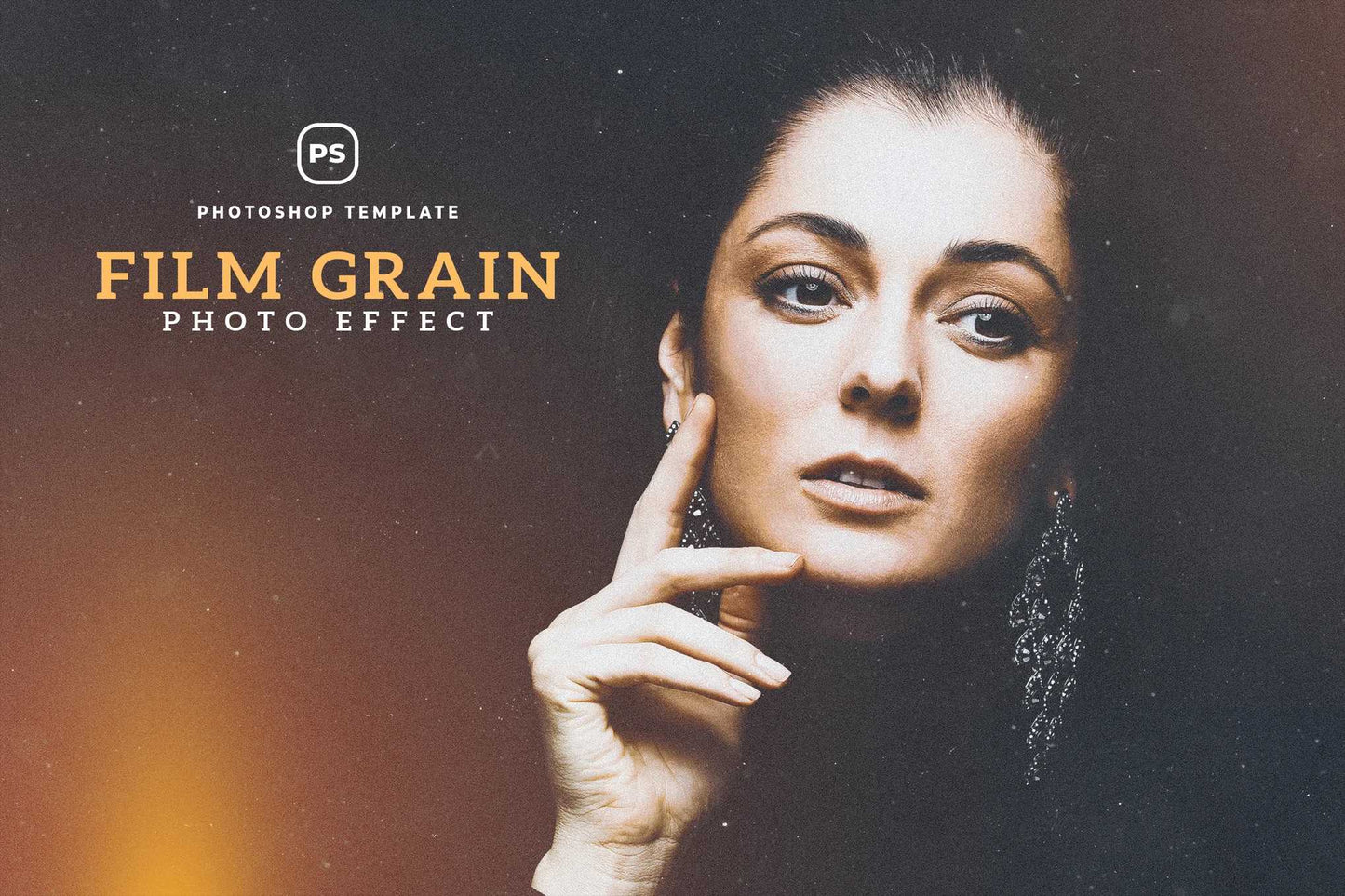 26 Grainy Photoshop Templates Collection - Photoboto