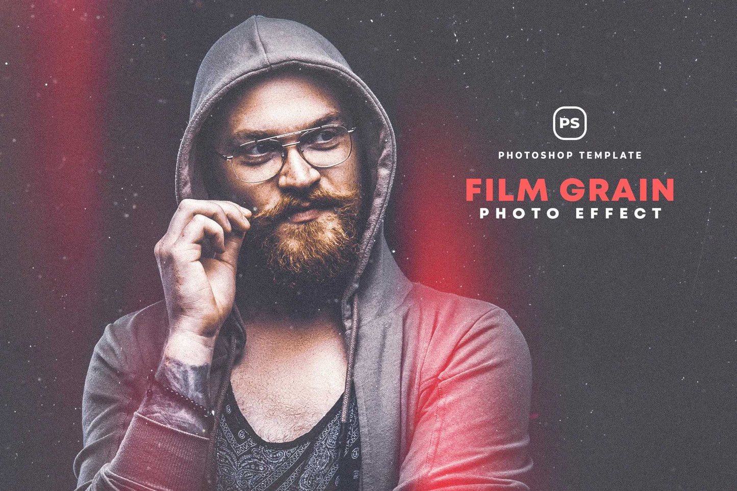 26 Grainy Photoshop Templates Collection - Photoboto