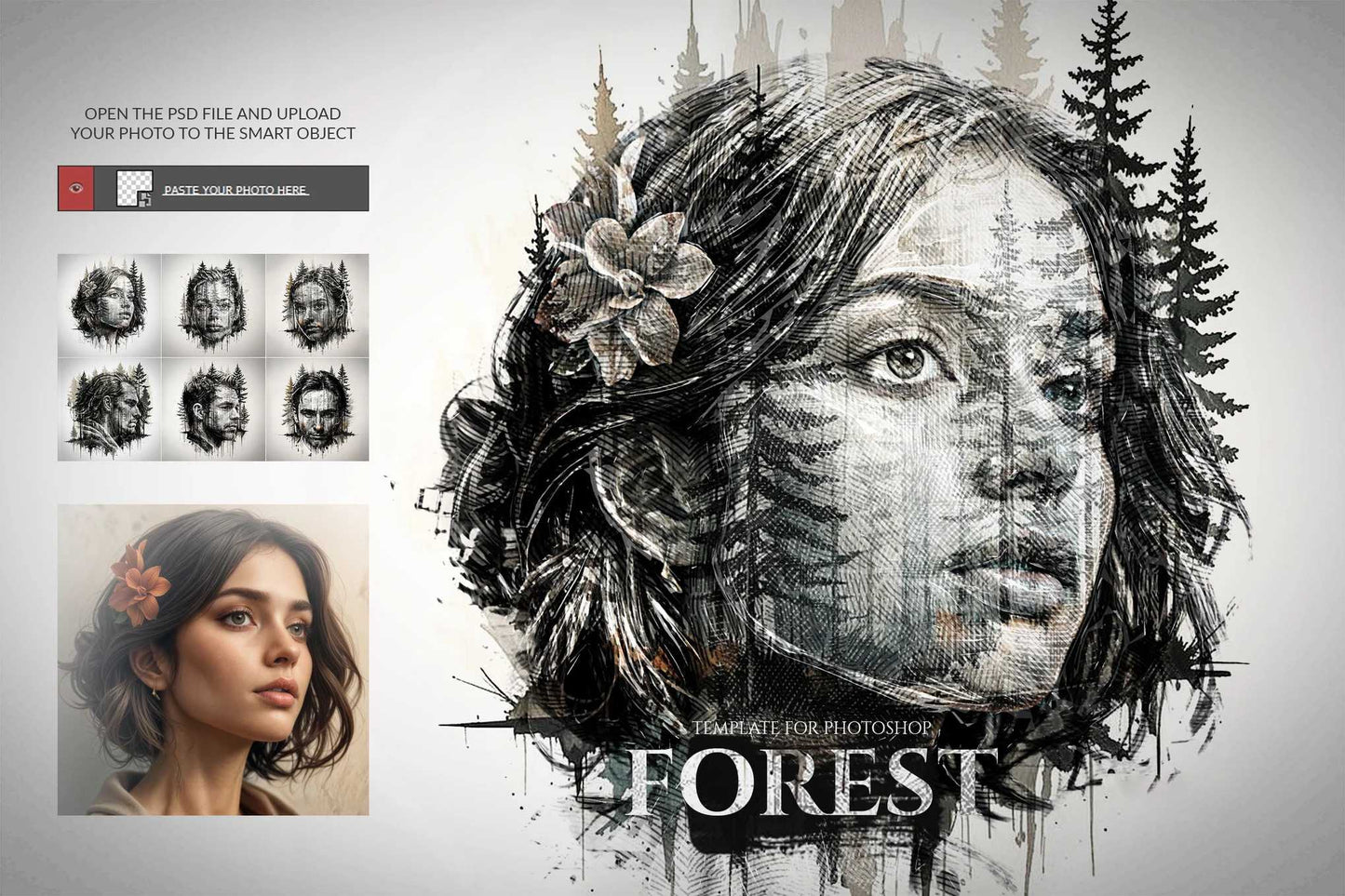 21 Dynamic Photoshop Effects Bundle - Photoboto