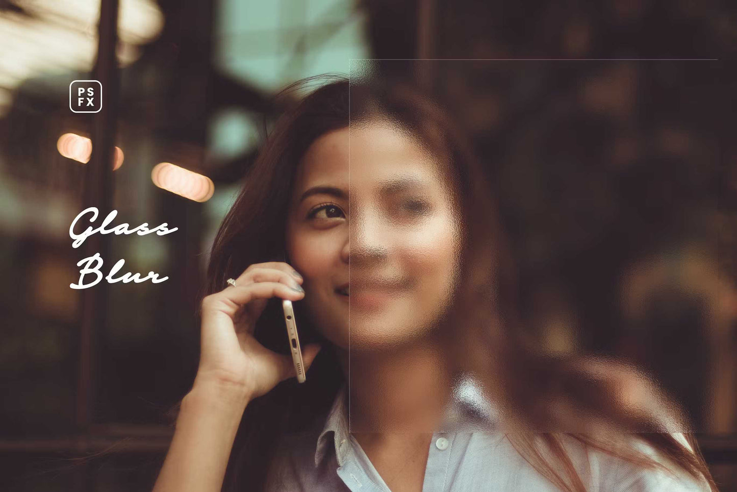 16 Glass Illusions Photoshop Templates Bundle - Photoboto