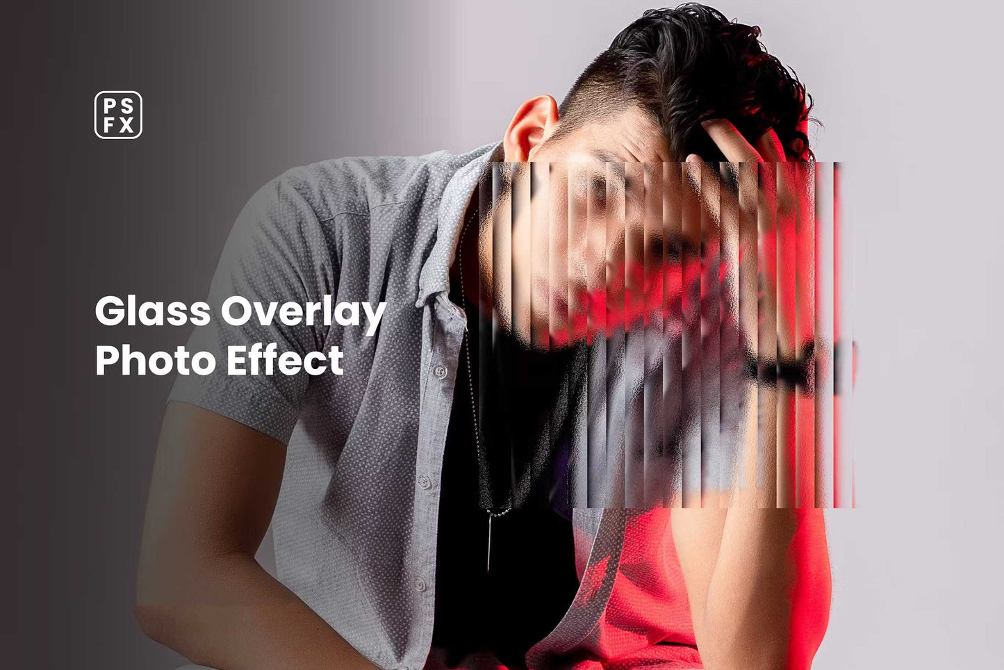 16 Glass Illusions Photoshop Templates Bundle - Photoboto