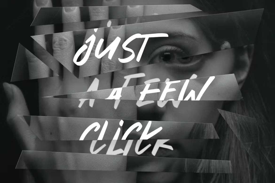 16 Glass Illusions Photoshop Templates Bundle - Photoboto