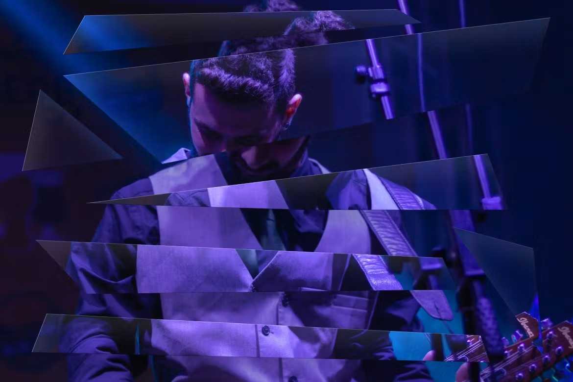 16 Glass Illusions Photoshop Templates Bundle - Photoboto