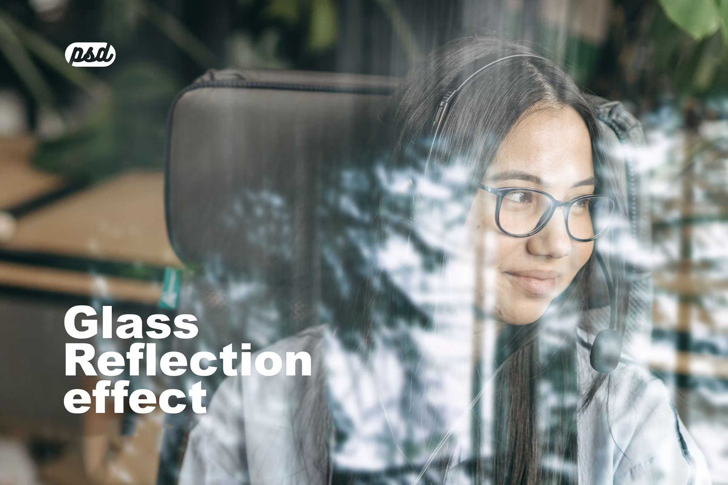 16 Glass Illusions Photoshop Templates Bundle - Photoboto