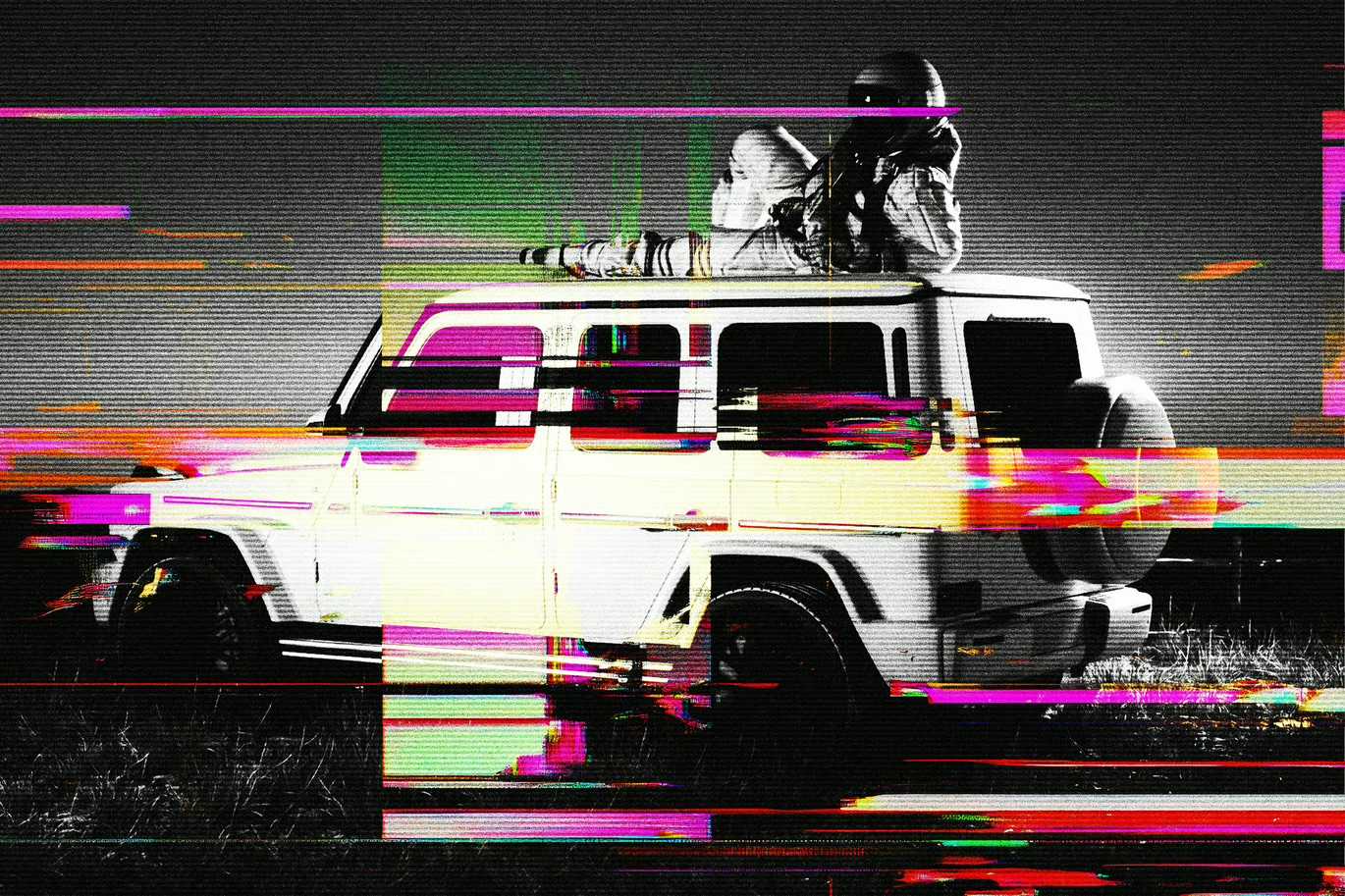 23-In-1 Cyber Tech Photoshop Effects Bundle - Photoboto