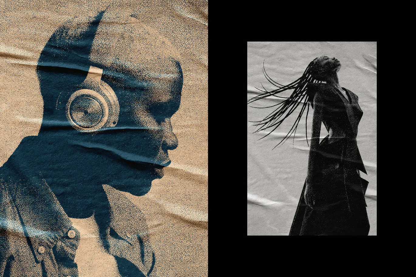 22 Classy Halftone Photoshop Effects Bundle - Photoboto