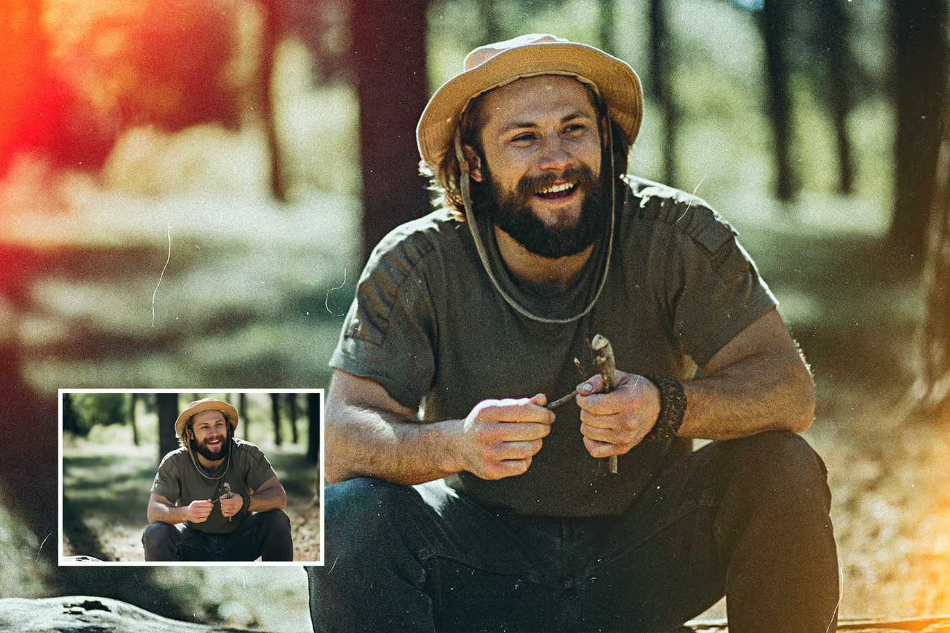 26 Grainy Photoshop Templates Collection - Photoboto