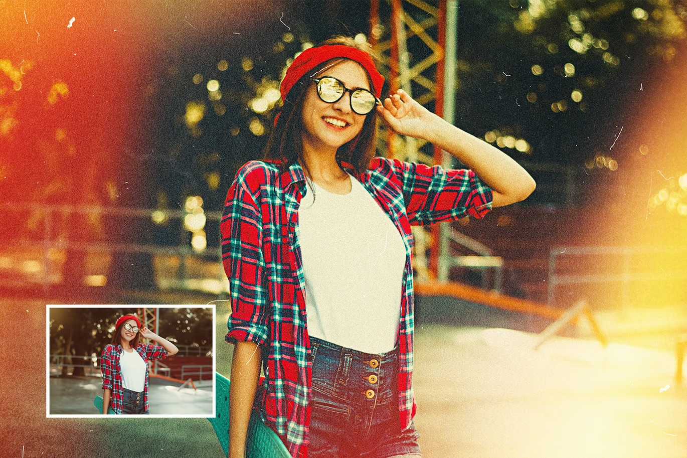 26 Grainy Photoshop Templates Collection - Photoboto