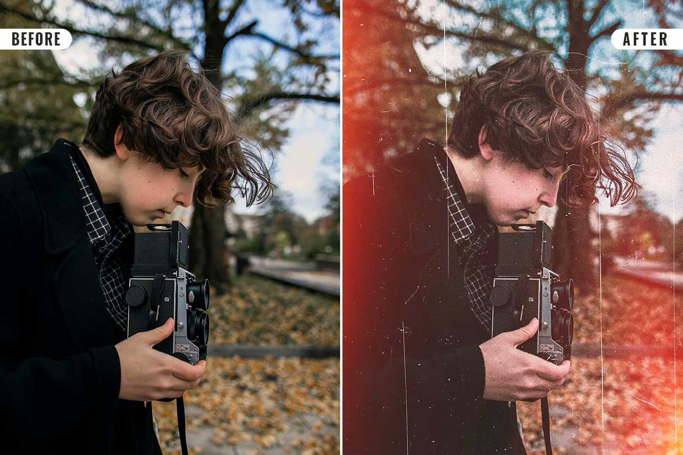 26 Grainy Photoshop Templates Collection - Photoboto