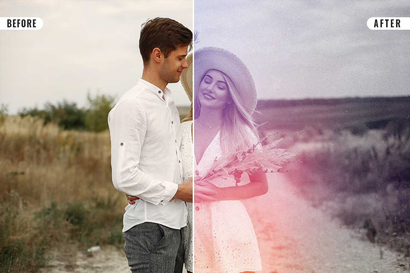 26 Grainy Photoshop Templates Collection - Photoboto