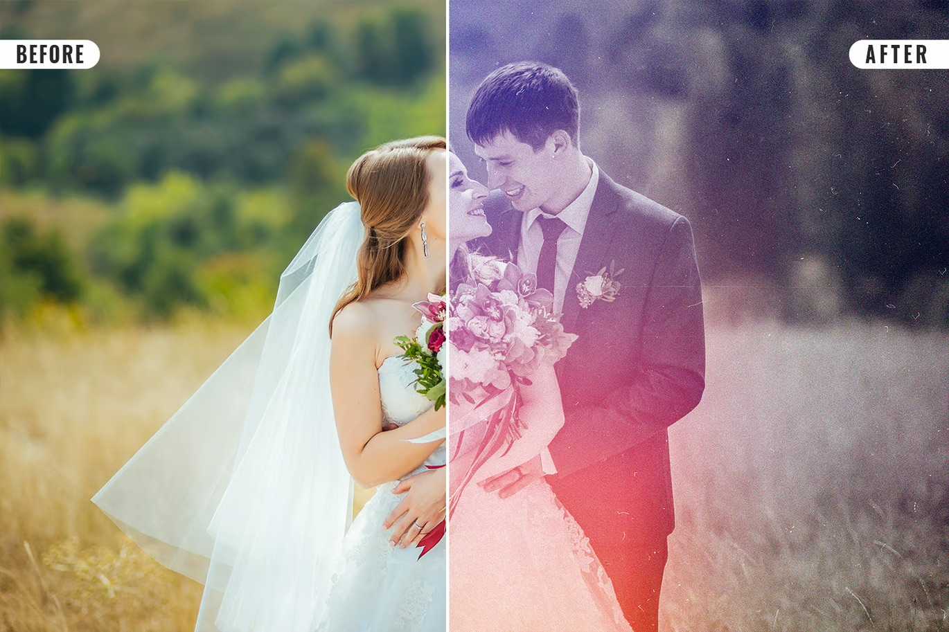 26 Grainy Photoshop Templates Collection - Photoboto