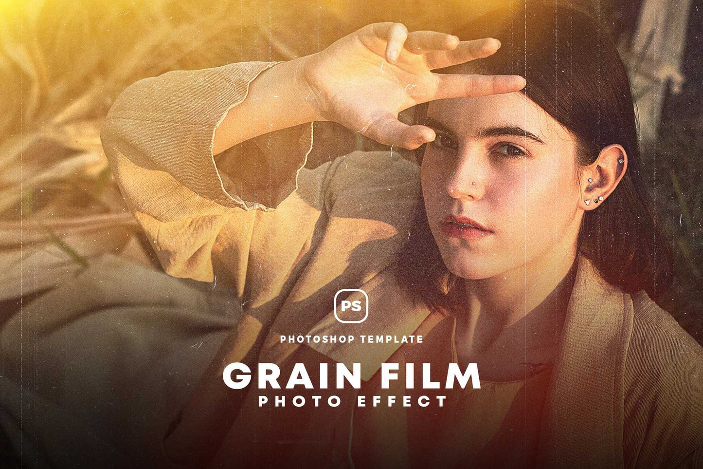 26 Grainy Photoshop Templates Collection - Photoboto